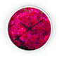 Flowers 27 Wall Clock