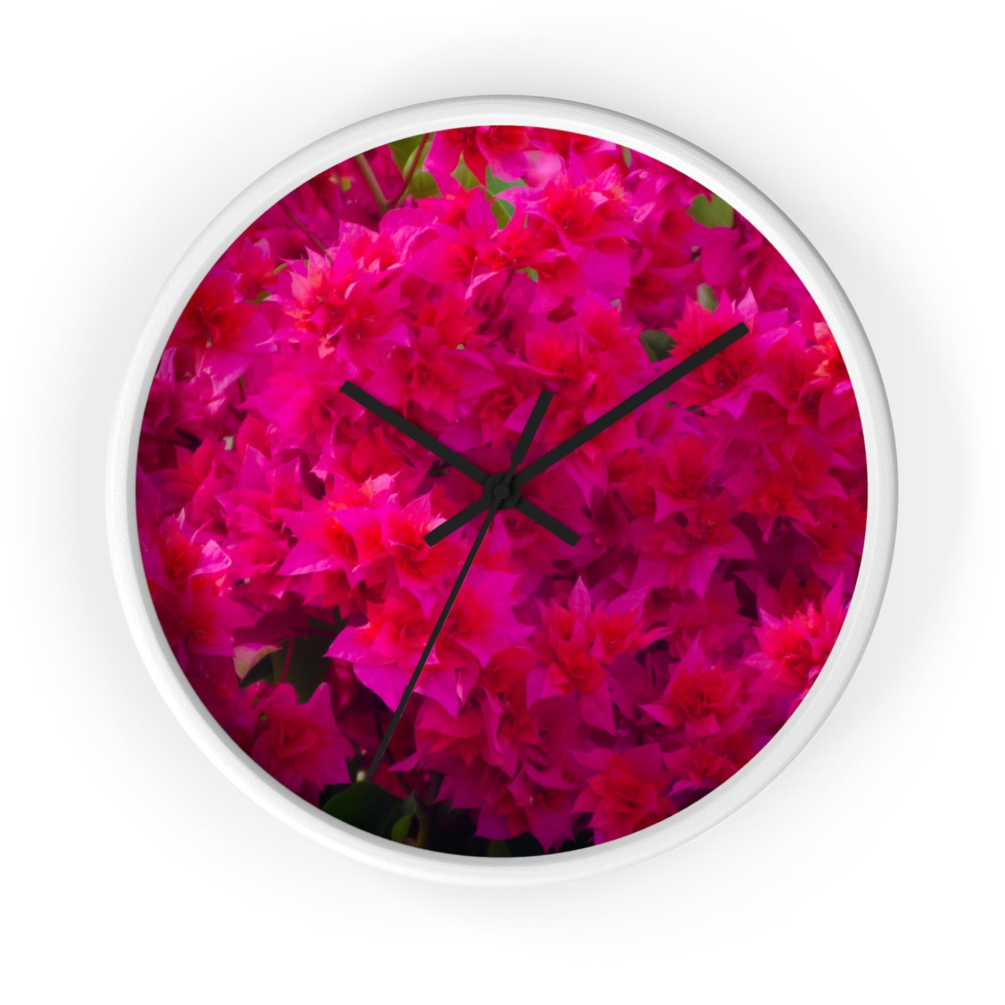 Flowers 27 Wall Clock