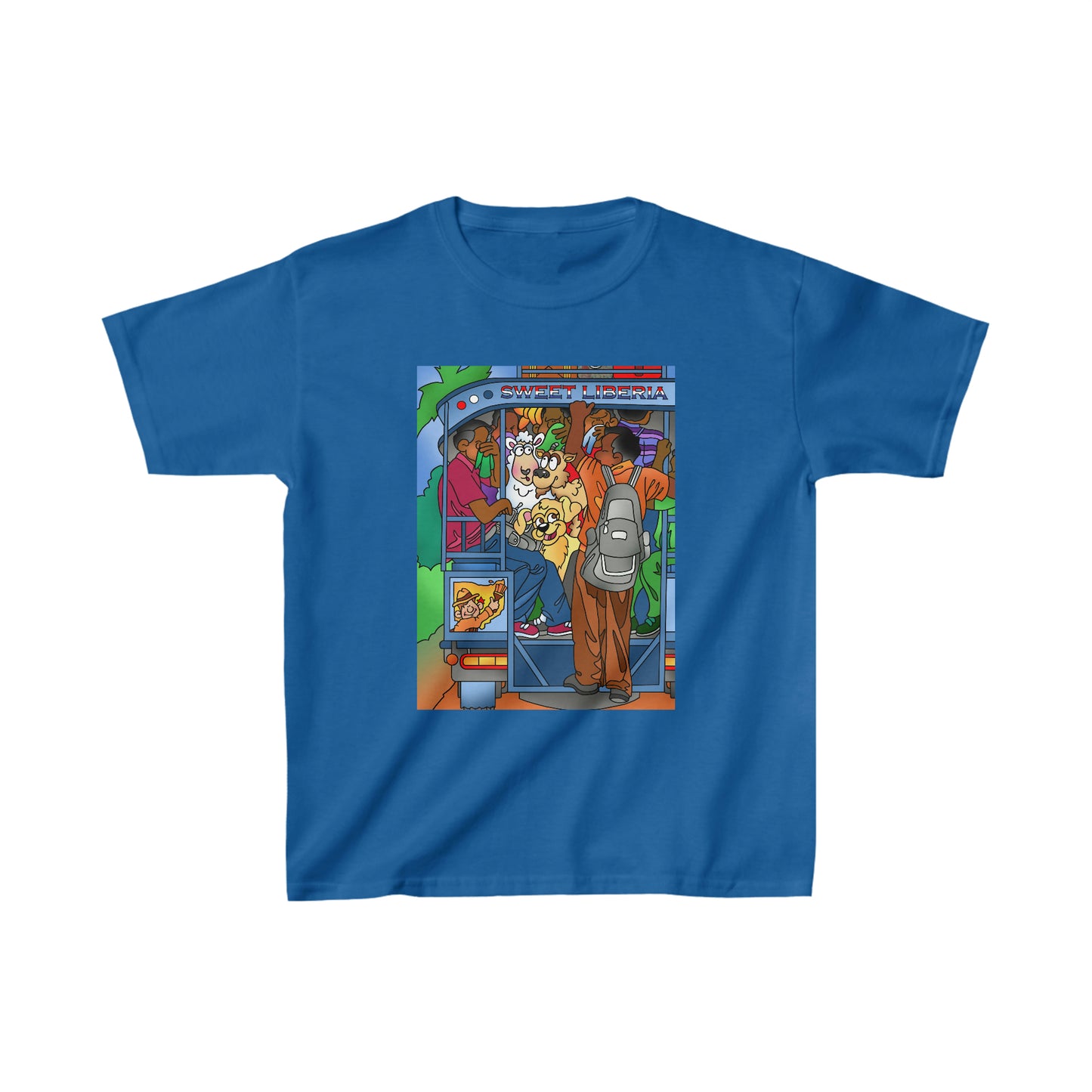 Once Upon West Africa! Kids Heavy Cotton™ Tee