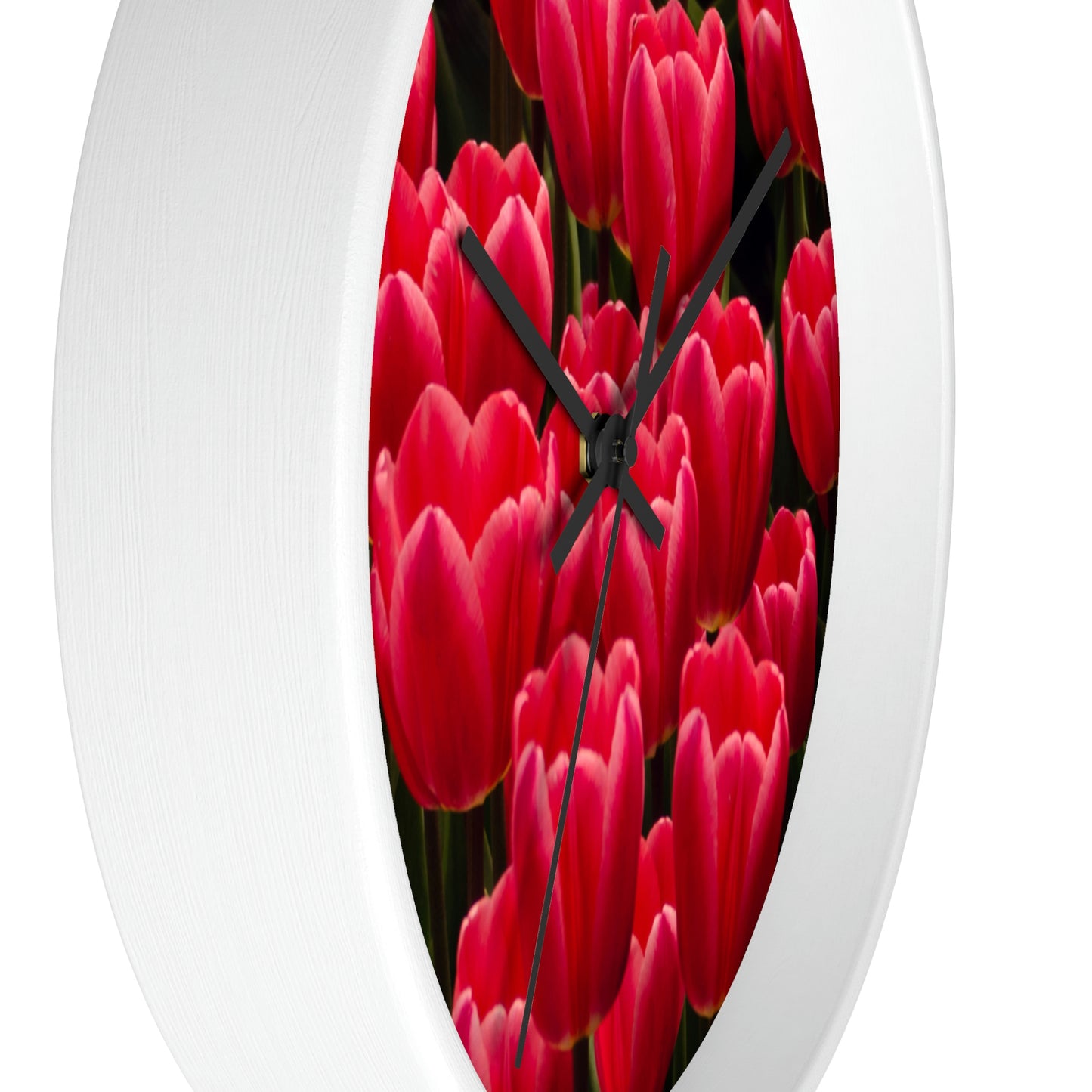 Flowers 24 Wall Clock