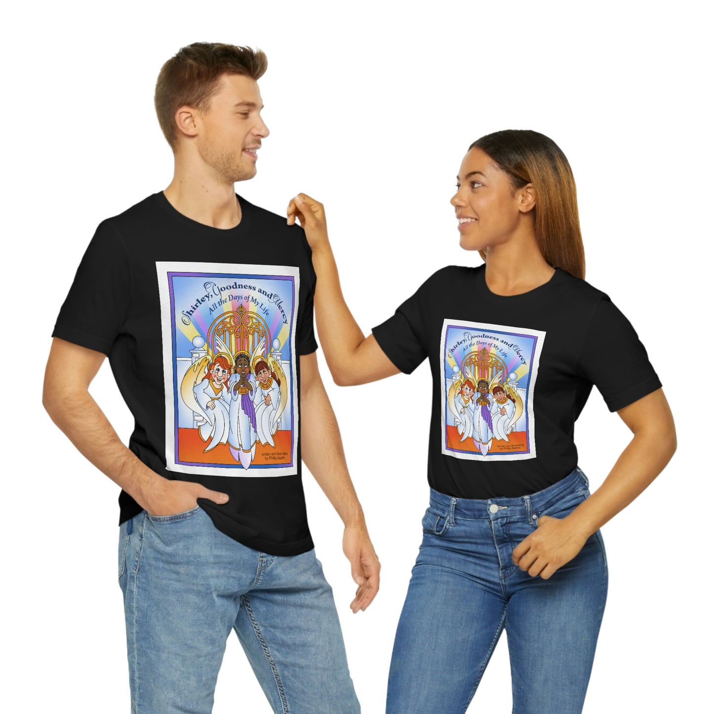 Shirley, Goodness, and Mercy Unisex Jersey Short Sleeve Tee