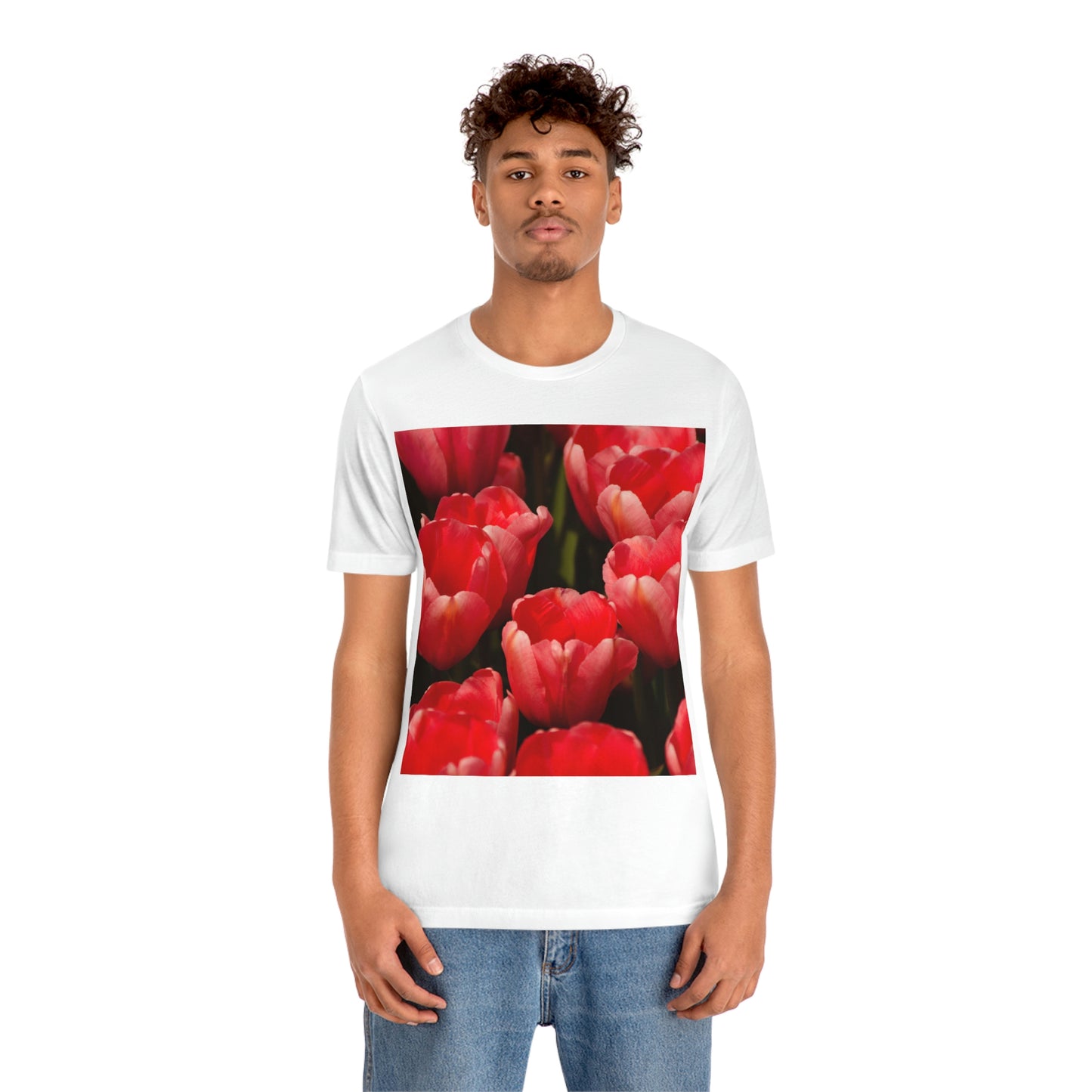 Flowers 09 Unisex Jersey Short Sleeve Tee
