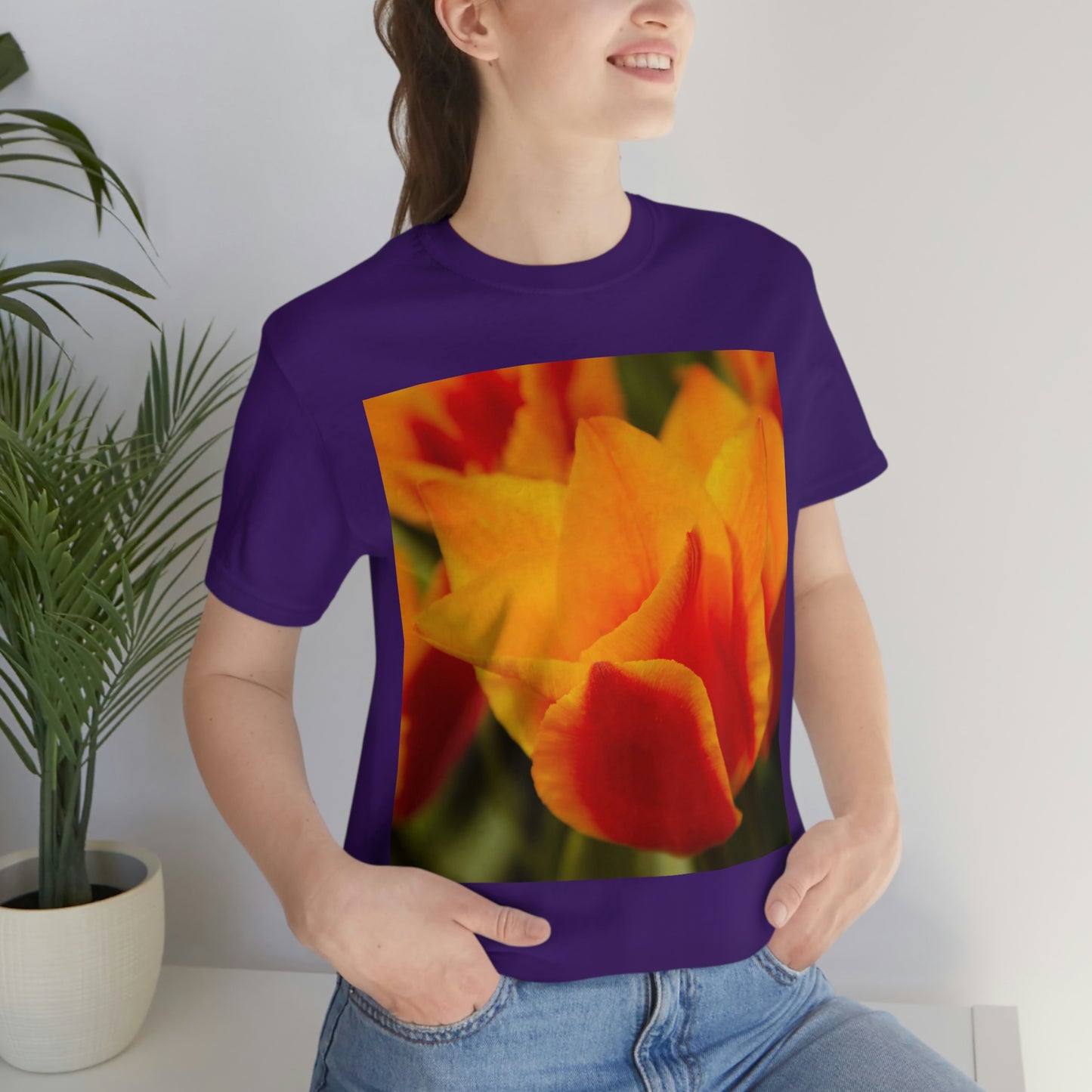 Flowers 13 Unisex Jersey Short Sleeve Tee