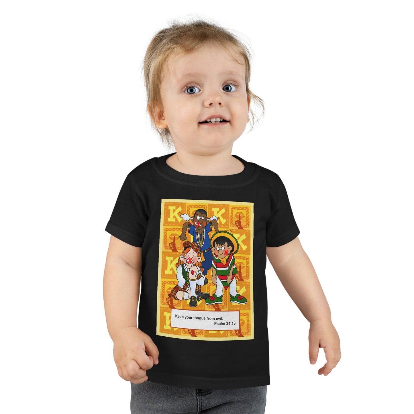 The Bible as Simple as ABC K Toddler T-shirt