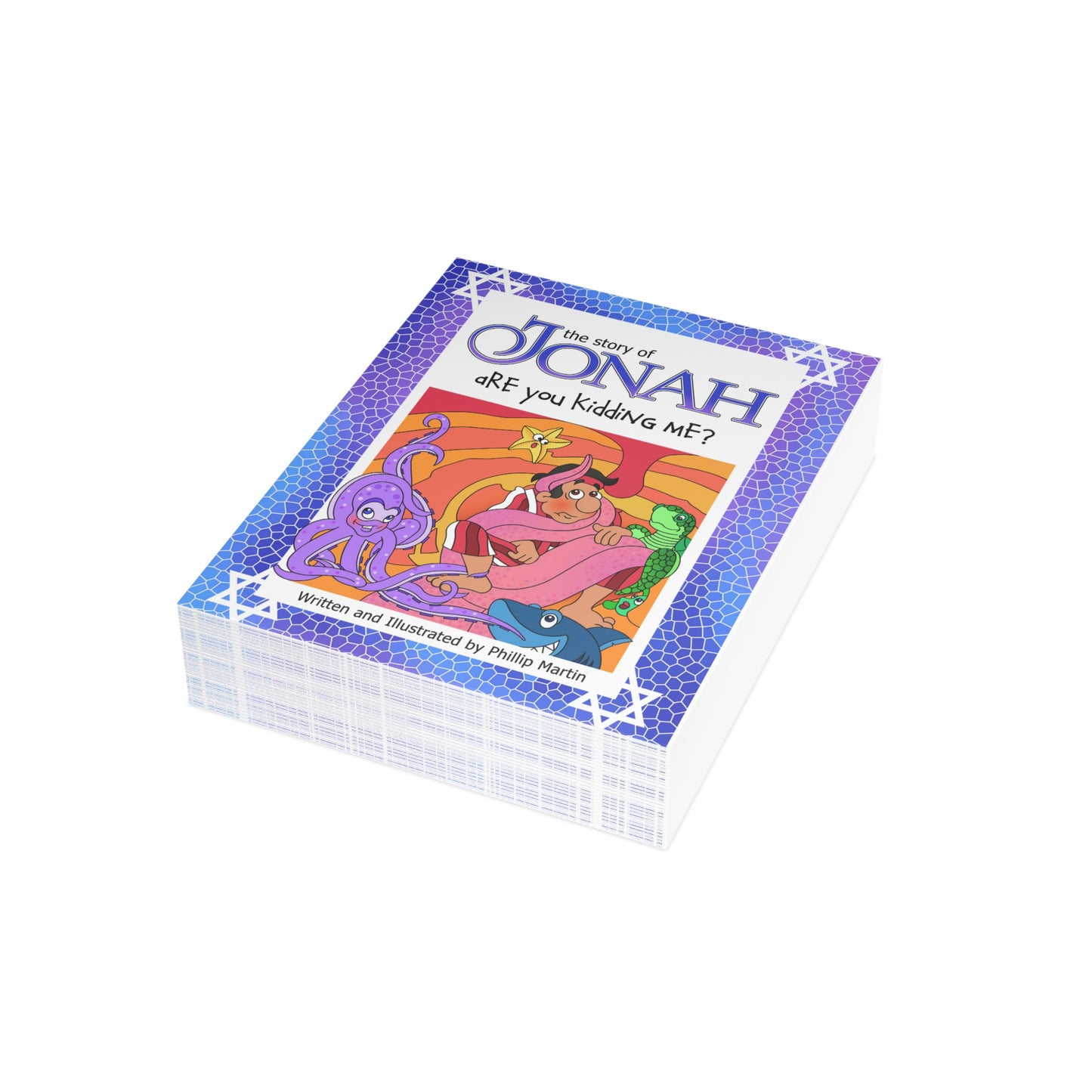 The Story of Jonah Greeting Cards (1, 10, 30, and 50pcs)