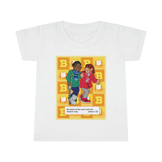 The Bible as Simple as ABC B Toddler T-shirt