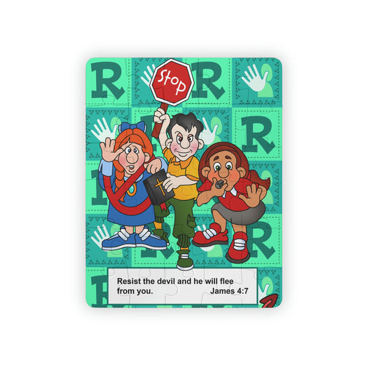 The Bible as Simple as ABC R Kids' Puzzle, 30-Piece