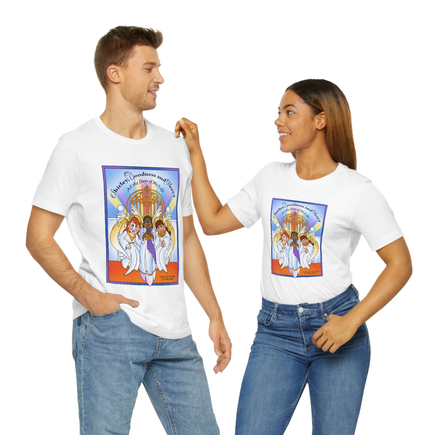 Shirley, Goodness, and Mercy Unisex Jersey Short Sleeve Tee