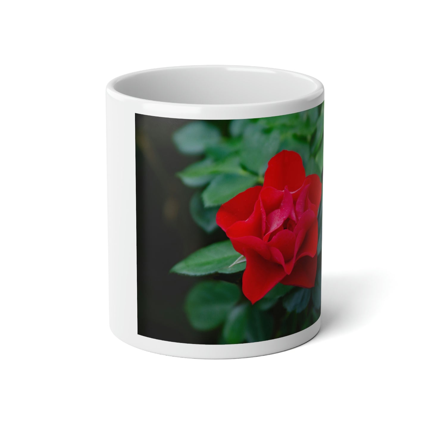 Flowers 07 Jumbo Mug, 20oz