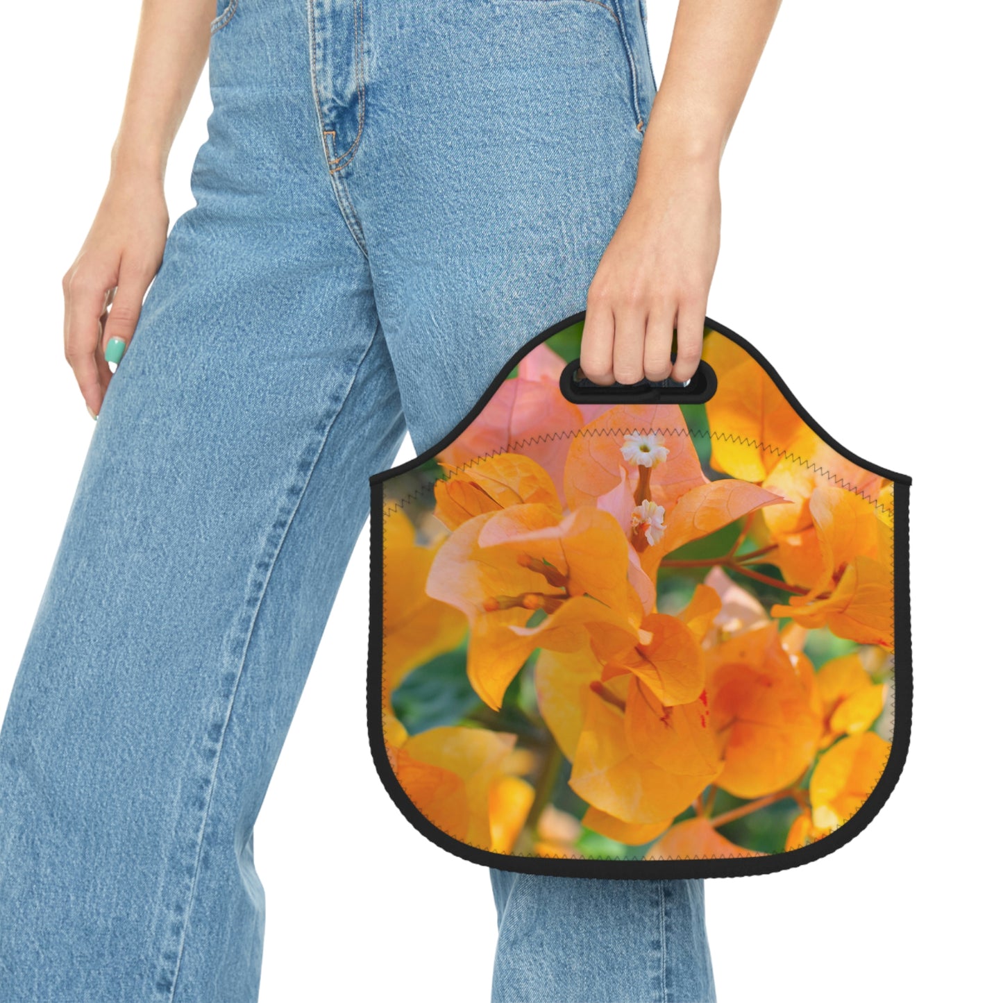 Flowers 29 Neoprene Lunch Bag