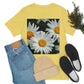 Flowers 01 Unisex Jersey Short Sleeve Tee