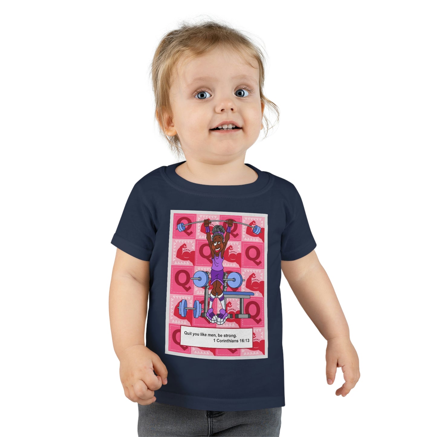 The Bible as Simple as ABC Q Toddler T-shirt