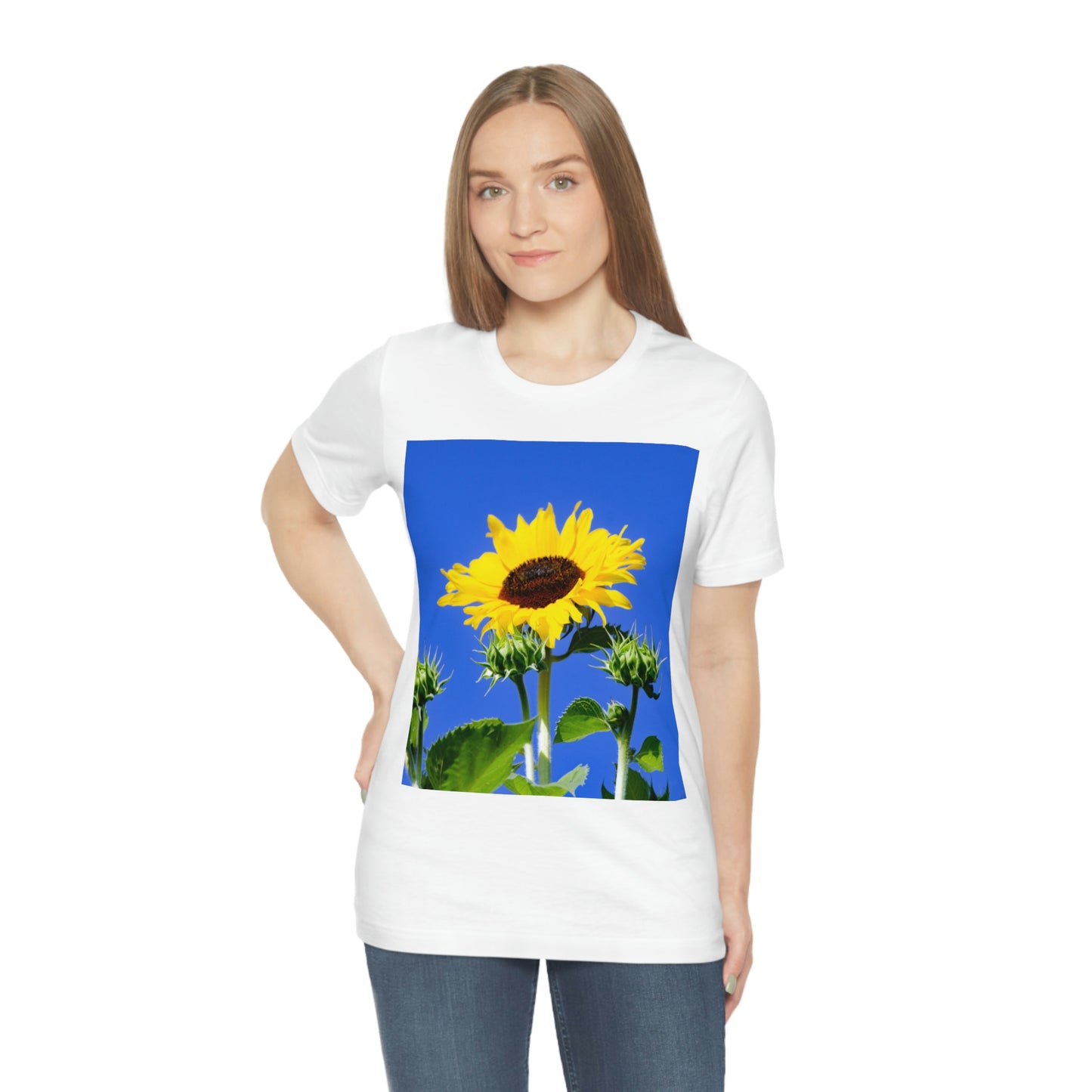 Flowers 02 Unisex Jersey Short Sleeve Tee