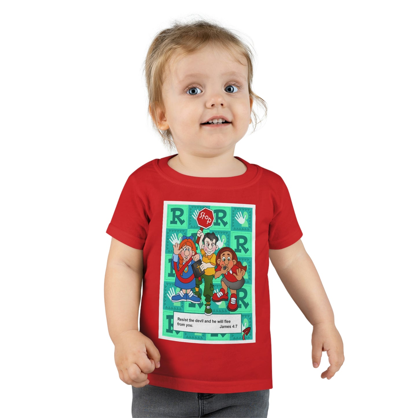 The Bible as Simple as ABC R Toddler T-shirt