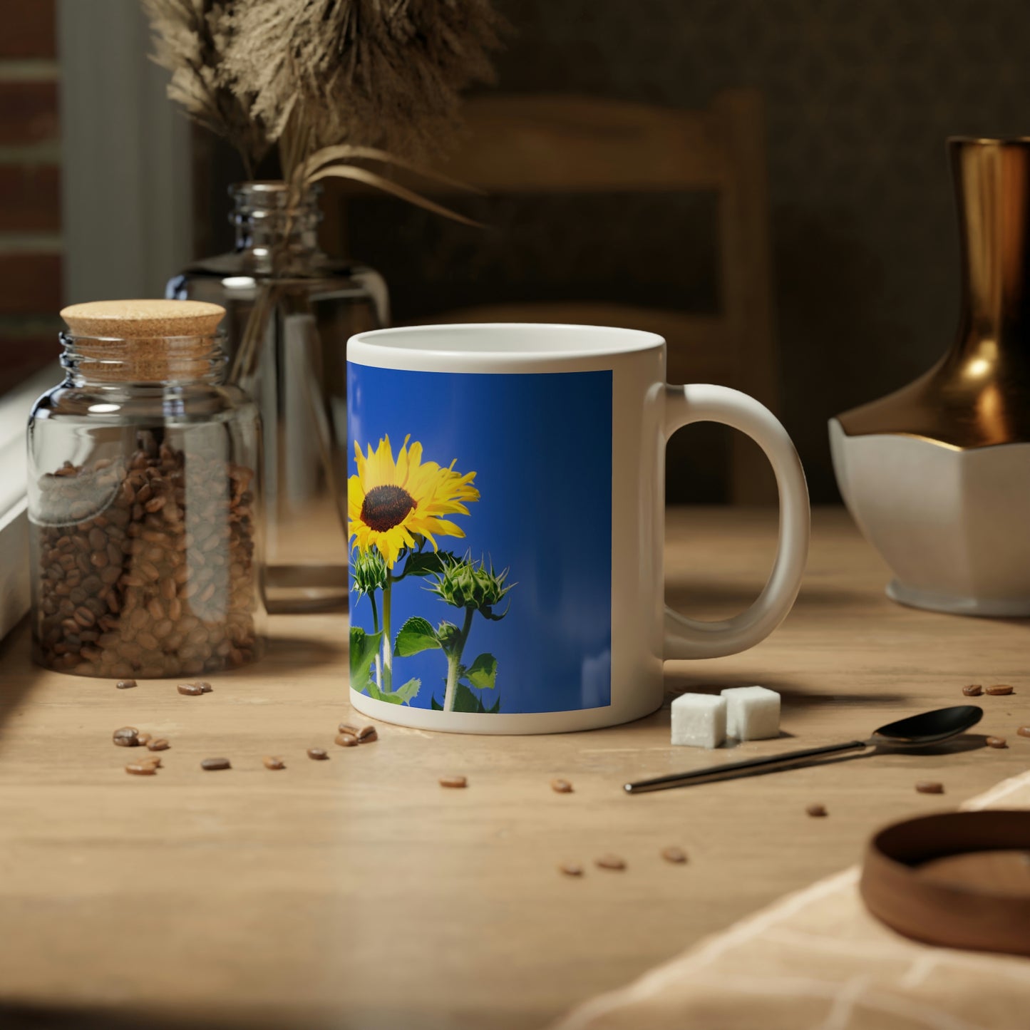 Flowers 02 Jumbo Mug, 20oz