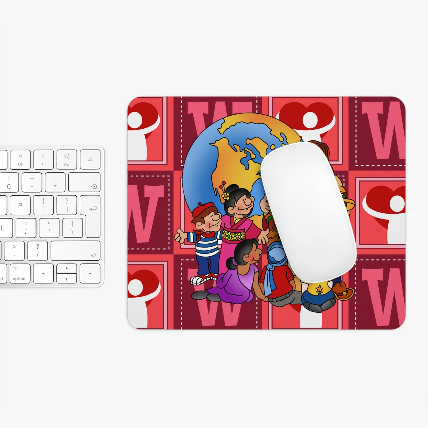 The Bible as Simple as ABC W Rectangle Mouse Pad