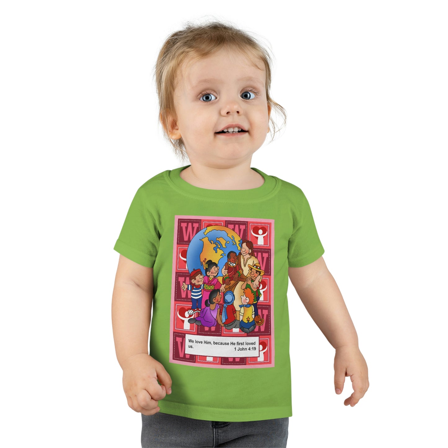 The Bible as Simple as ABC W Toddler T-shirt