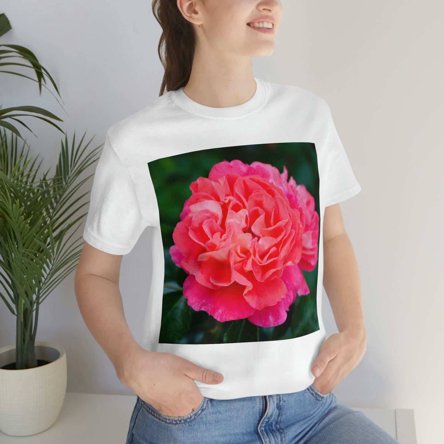 Flowers 08 Unisex Jersey Short Sleeve Tee