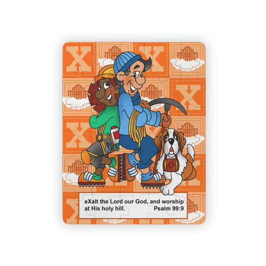 The Bible as Simple as ABC X Kids' Puzzle, 30-Piece