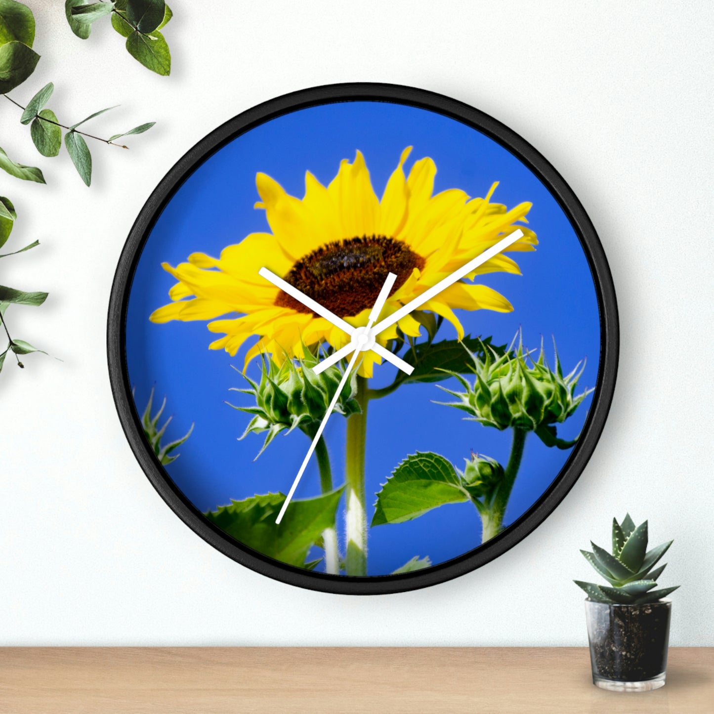 Flowers 02 Wall Clock