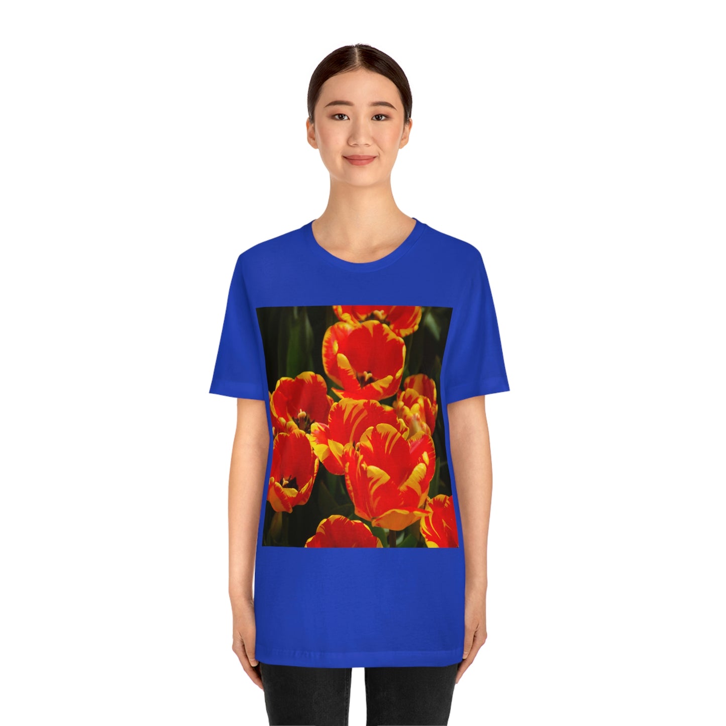 Flowers 19 Unisex Jersey Short Sleeve Tee