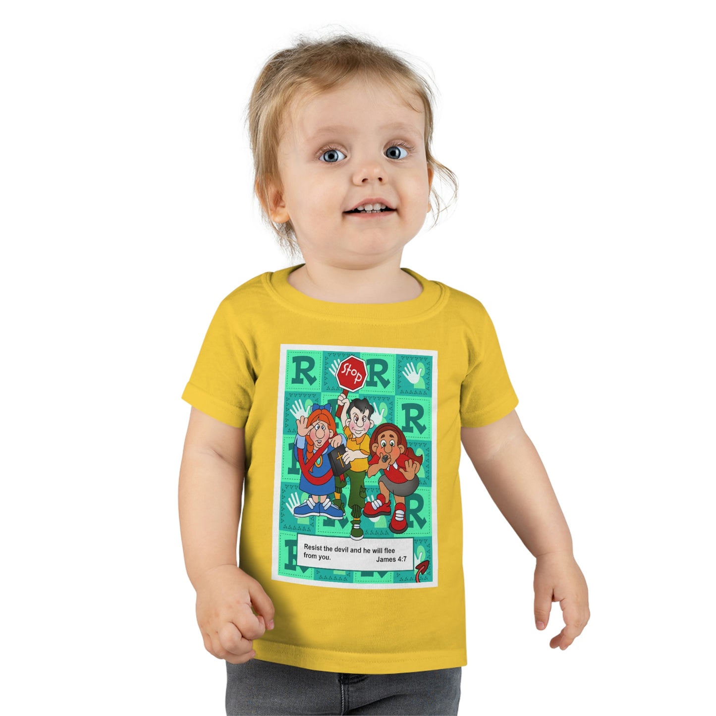 The Bible as Simple as ABC R Toddler T-shirt