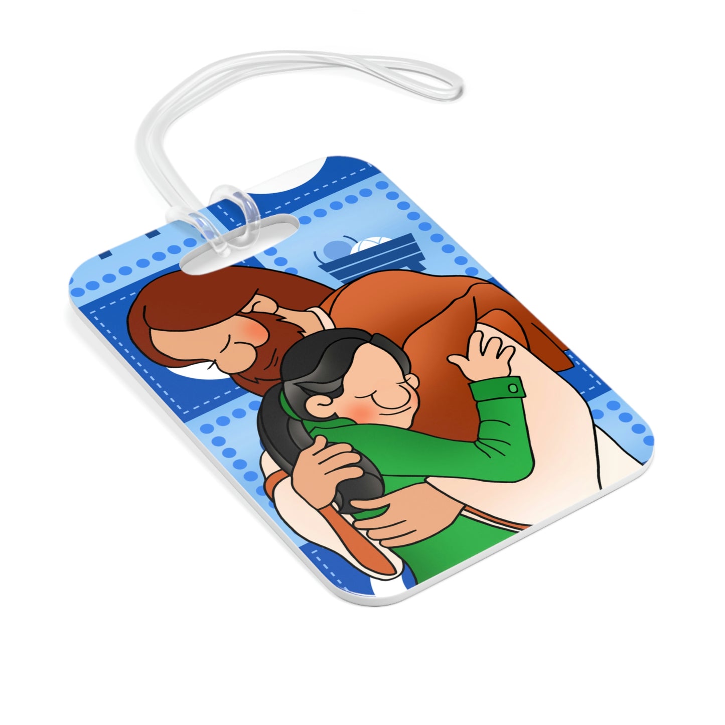 The Bible as Simple as ABC C Bag Tag