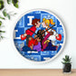 The Bible as Simple as ABC L Wall Clock