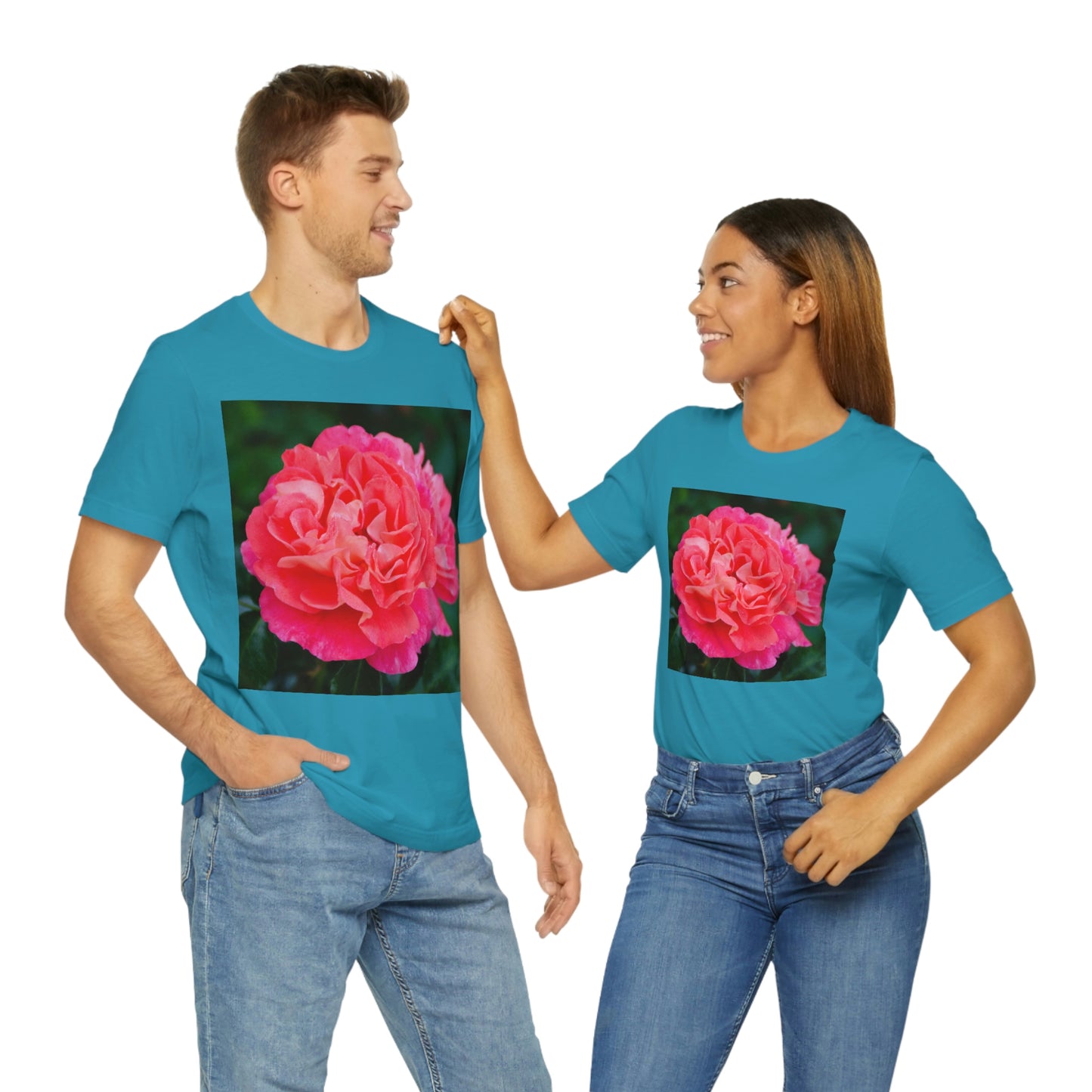 Flowers 08 Unisex Jersey Short Sleeve Tee