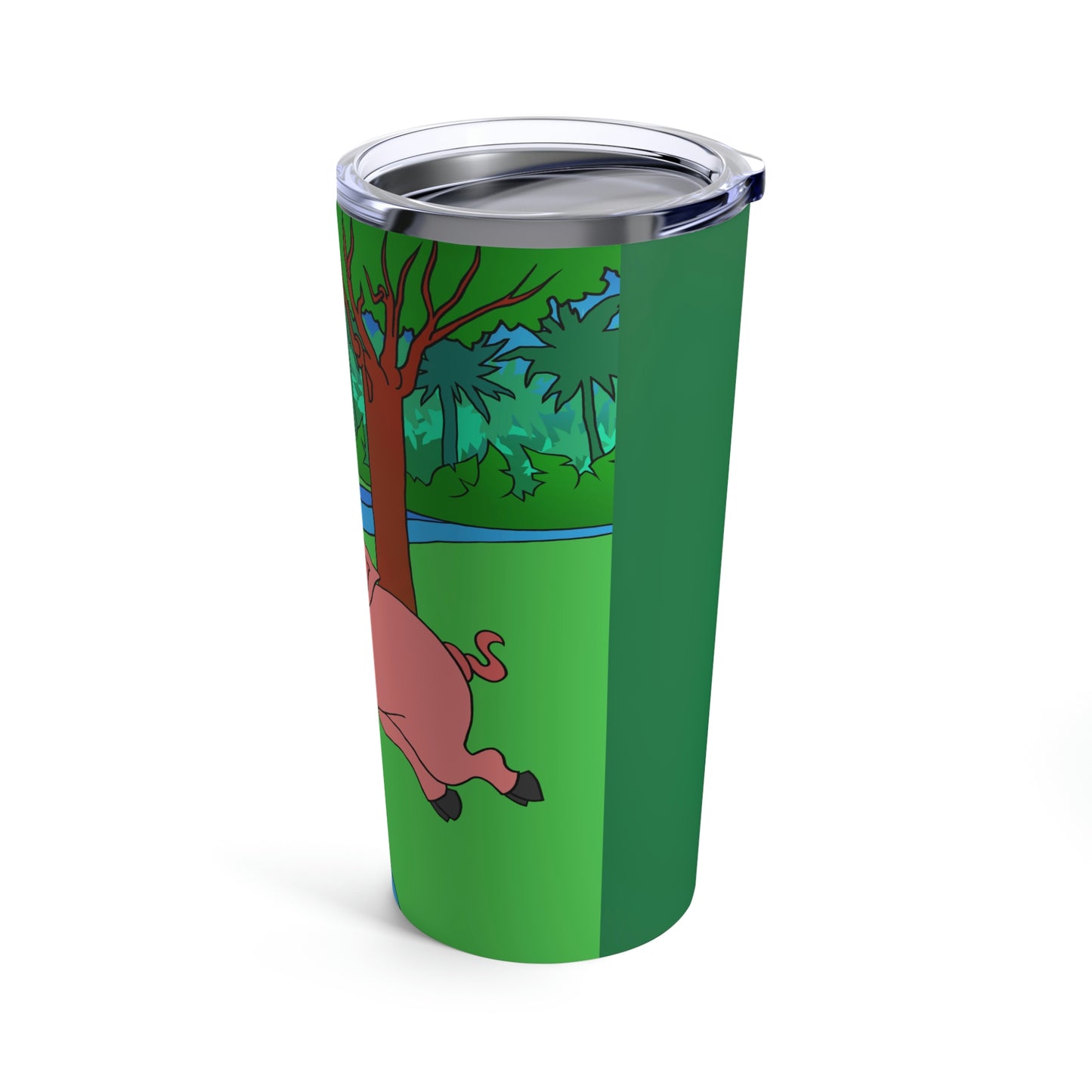 Anansi and the Market Pig! Tumbler 20oz