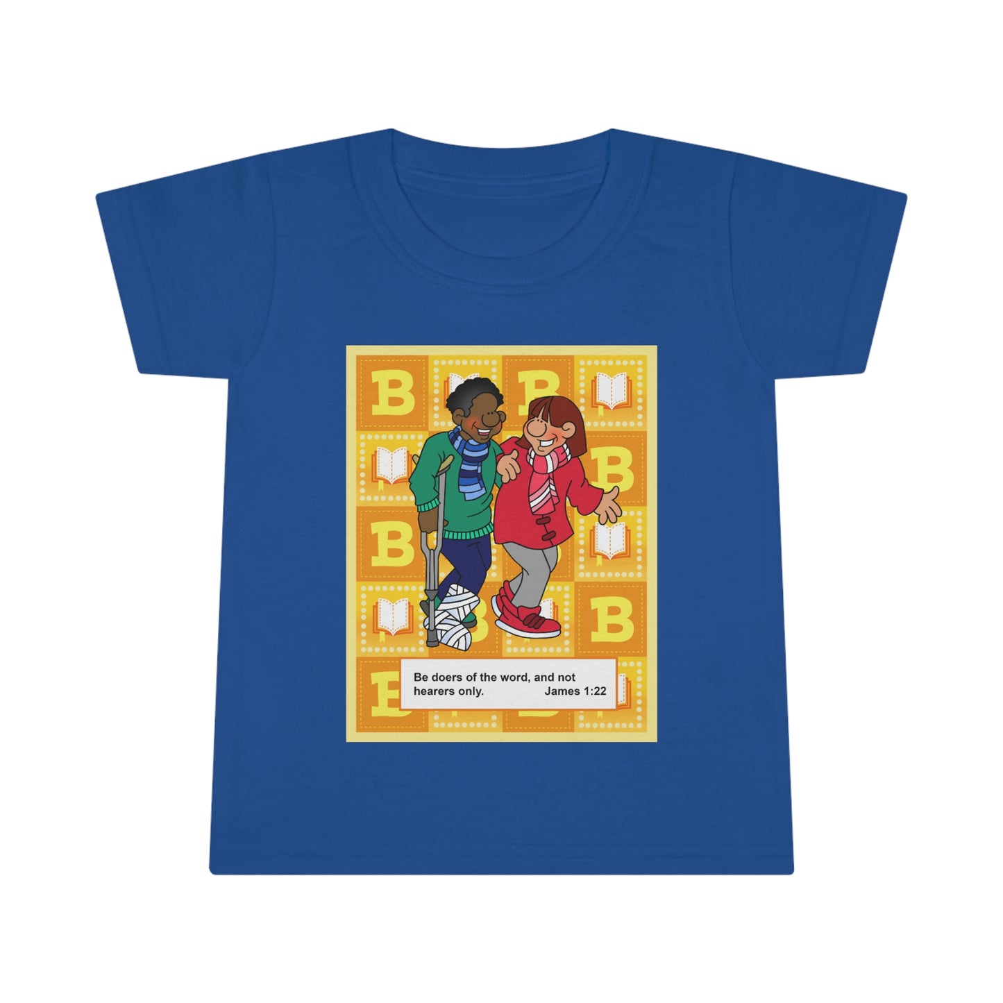 The Bible as Simple as ABC B Toddler T-shirt