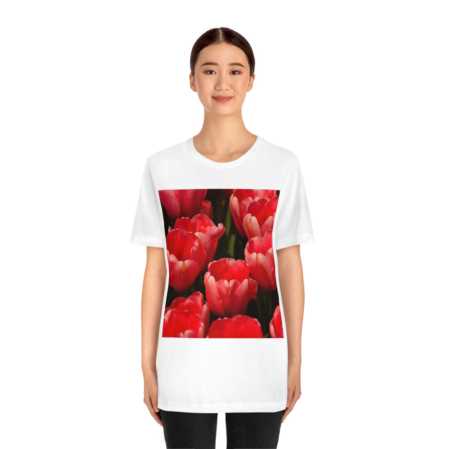 Flowers 09 Unisex Jersey Short Sleeve Tee