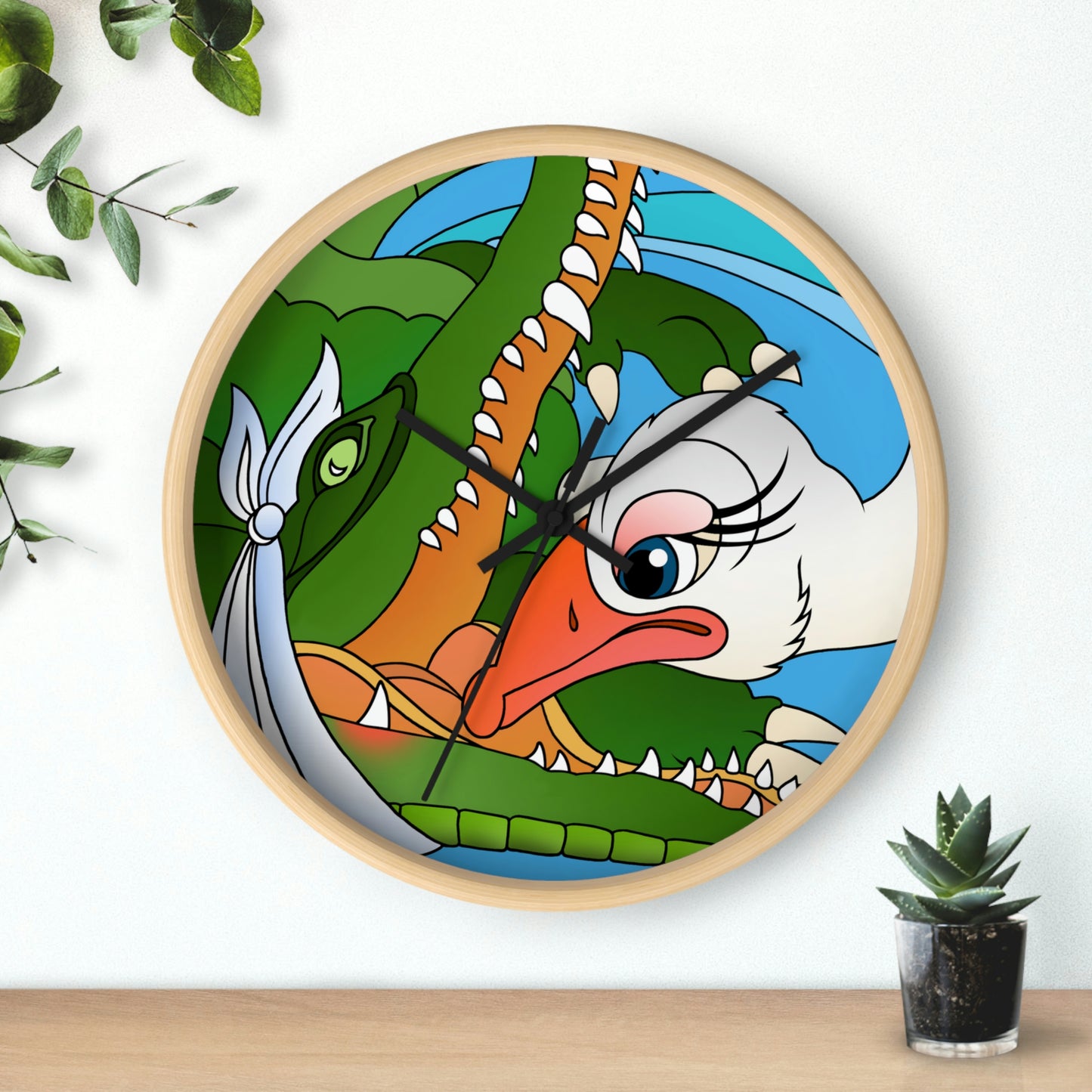 Once Upon Southern Africa! Wall Clock