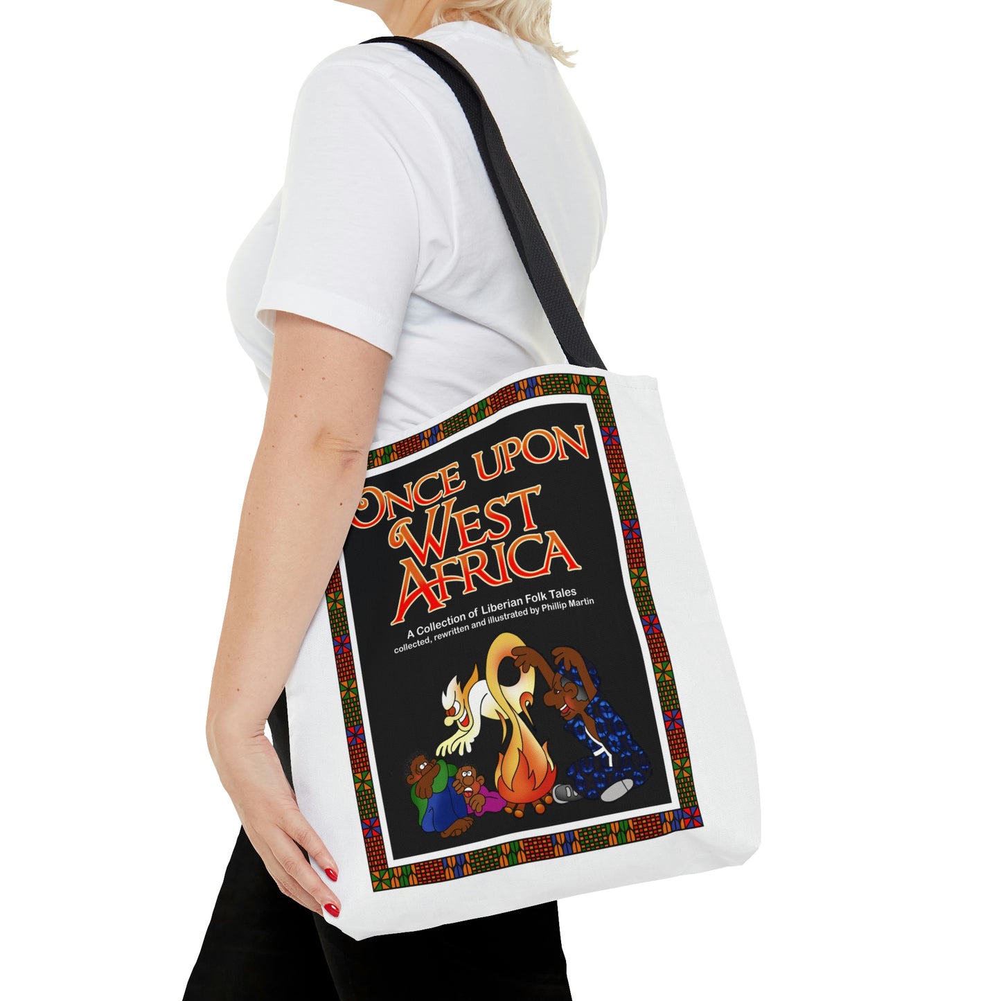 Once Upon West Africa!! AOP Tote Bag