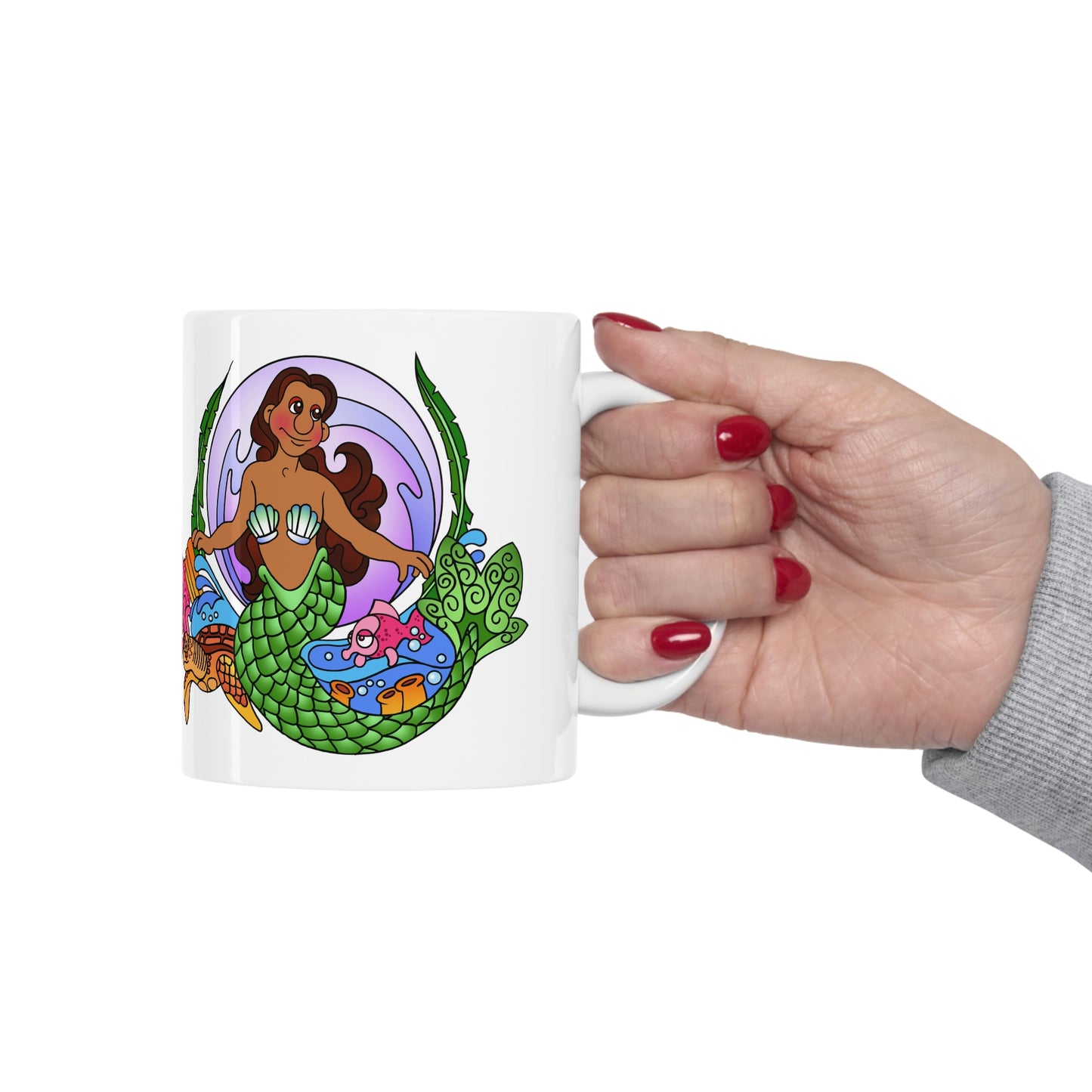 Mermaid!! Ceramic Mug 11oz