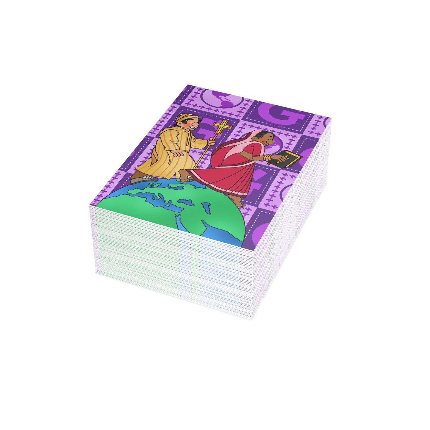 The Bible as Simple as ABC G Greeting Card Bundles (envelopes not included)