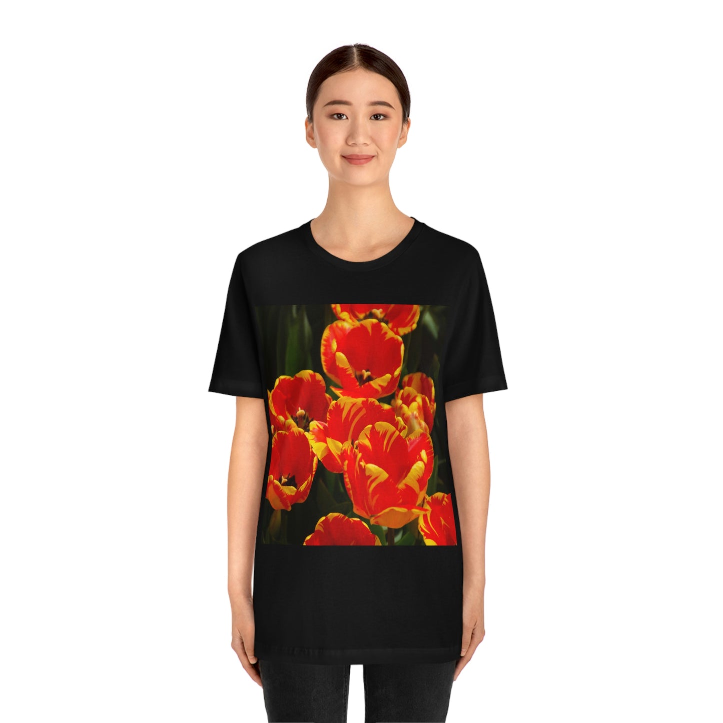 Flowers 19 Unisex Jersey Short Sleeve Tee