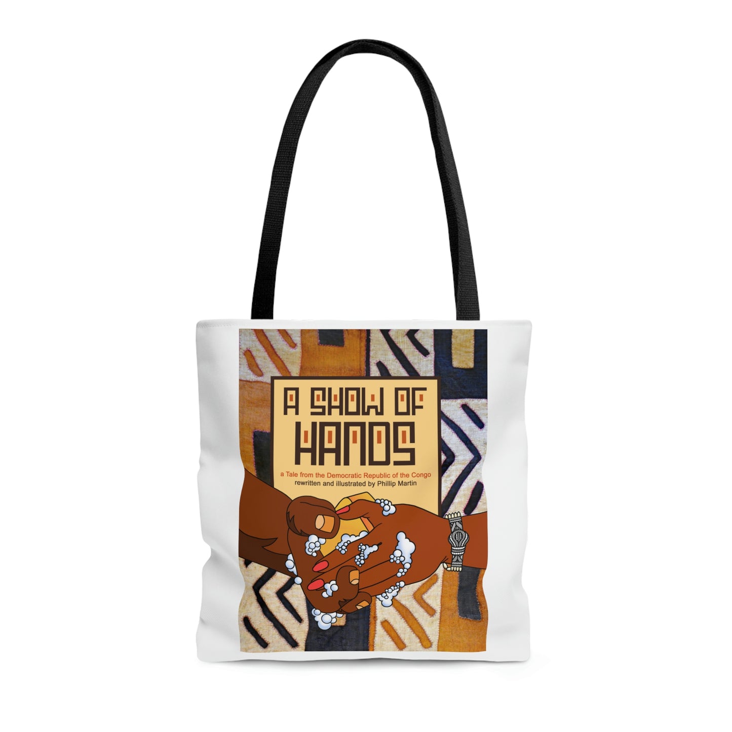 A Show of Hands AOP Tote Bag