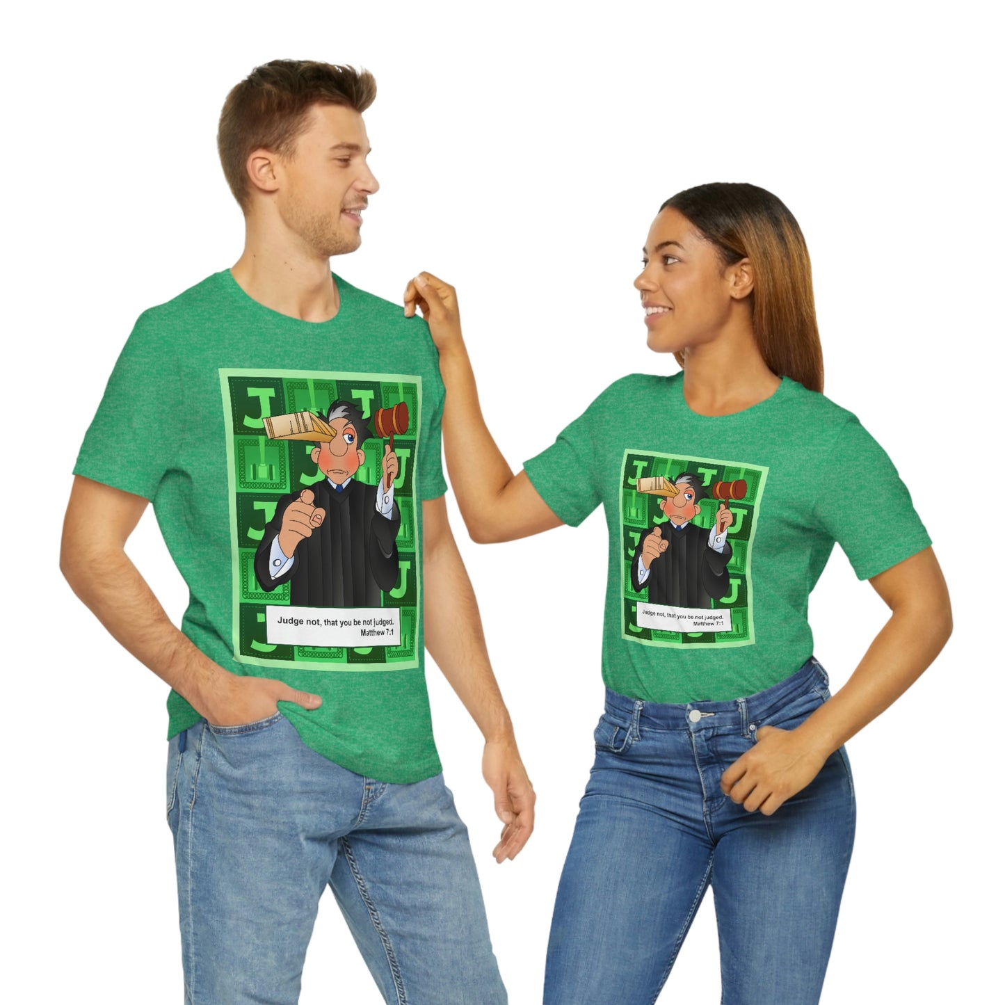 The Bible as Simple as ABC J Unisex Jersey Short Sleeve Tee