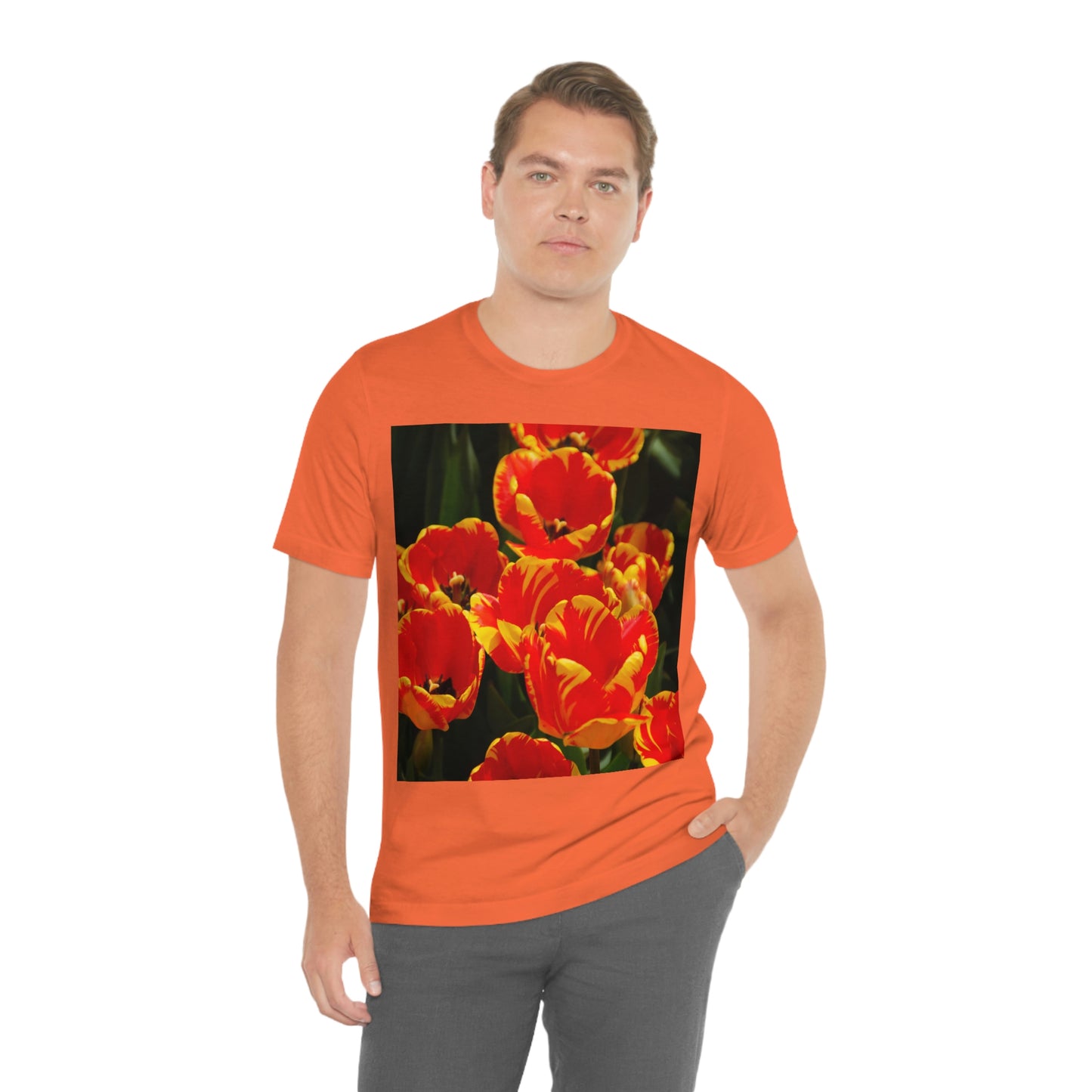 Flowers 19 Unisex Jersey Short Sleeve Tee