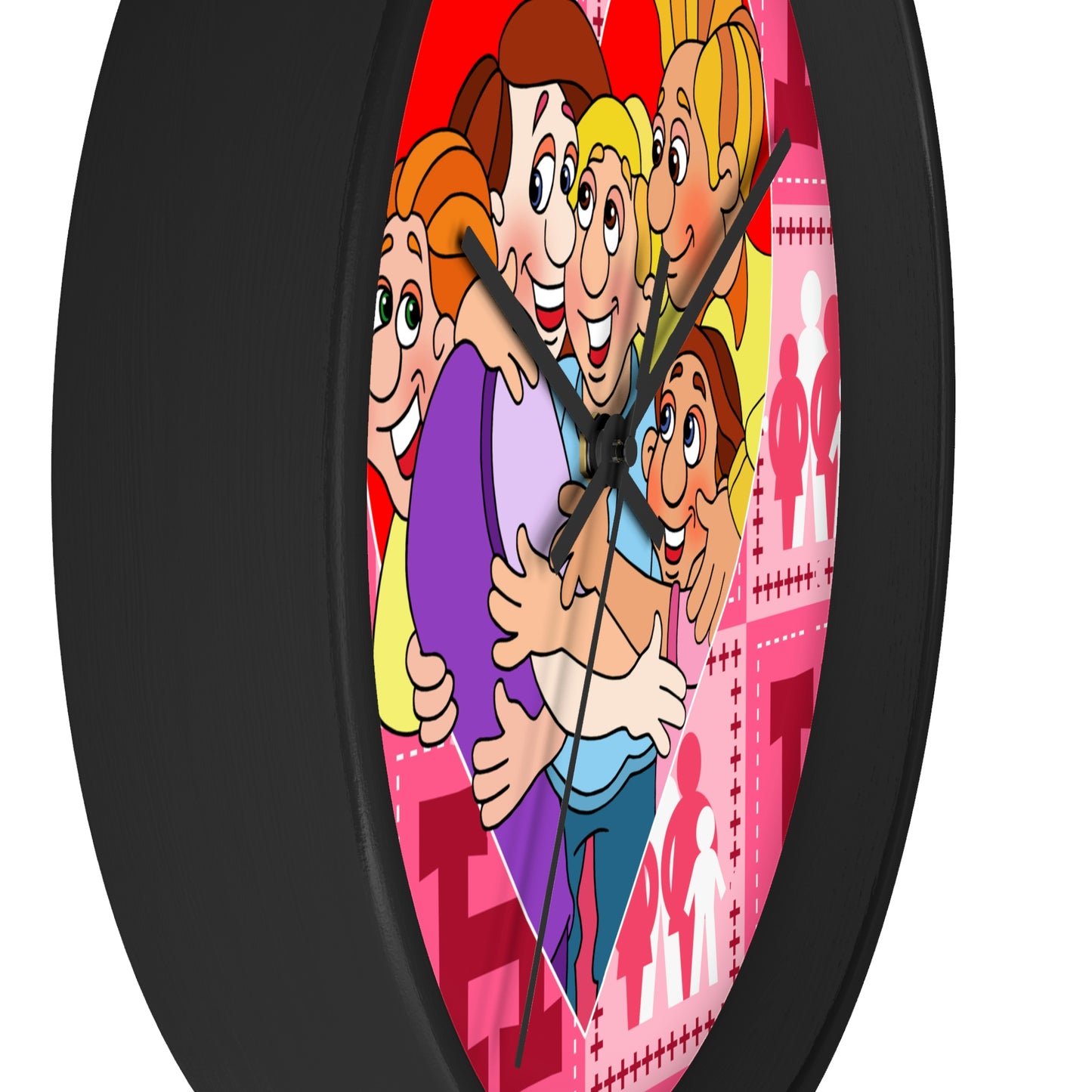 The Bible as Simple as ABC H Wall Clock