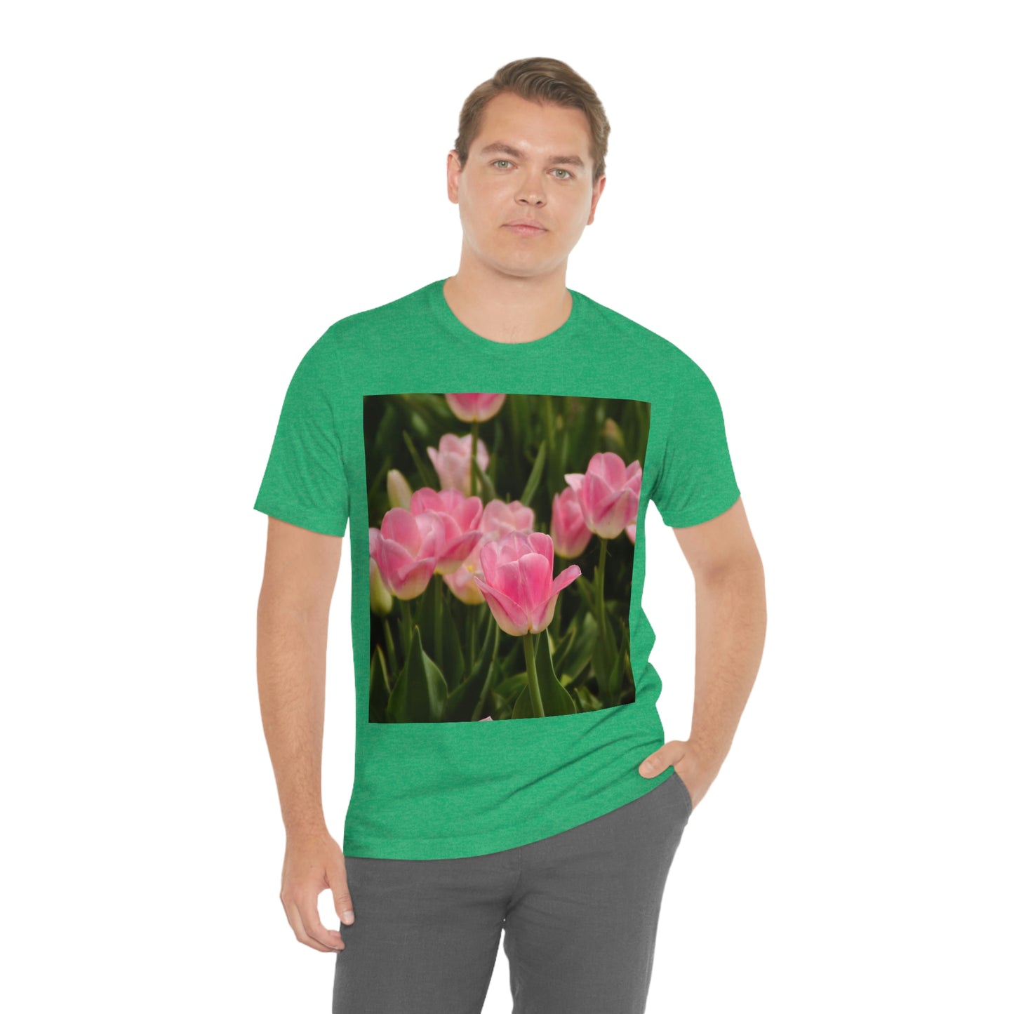 Flowers 17 Unisex Jersey Short Sleeve Tee