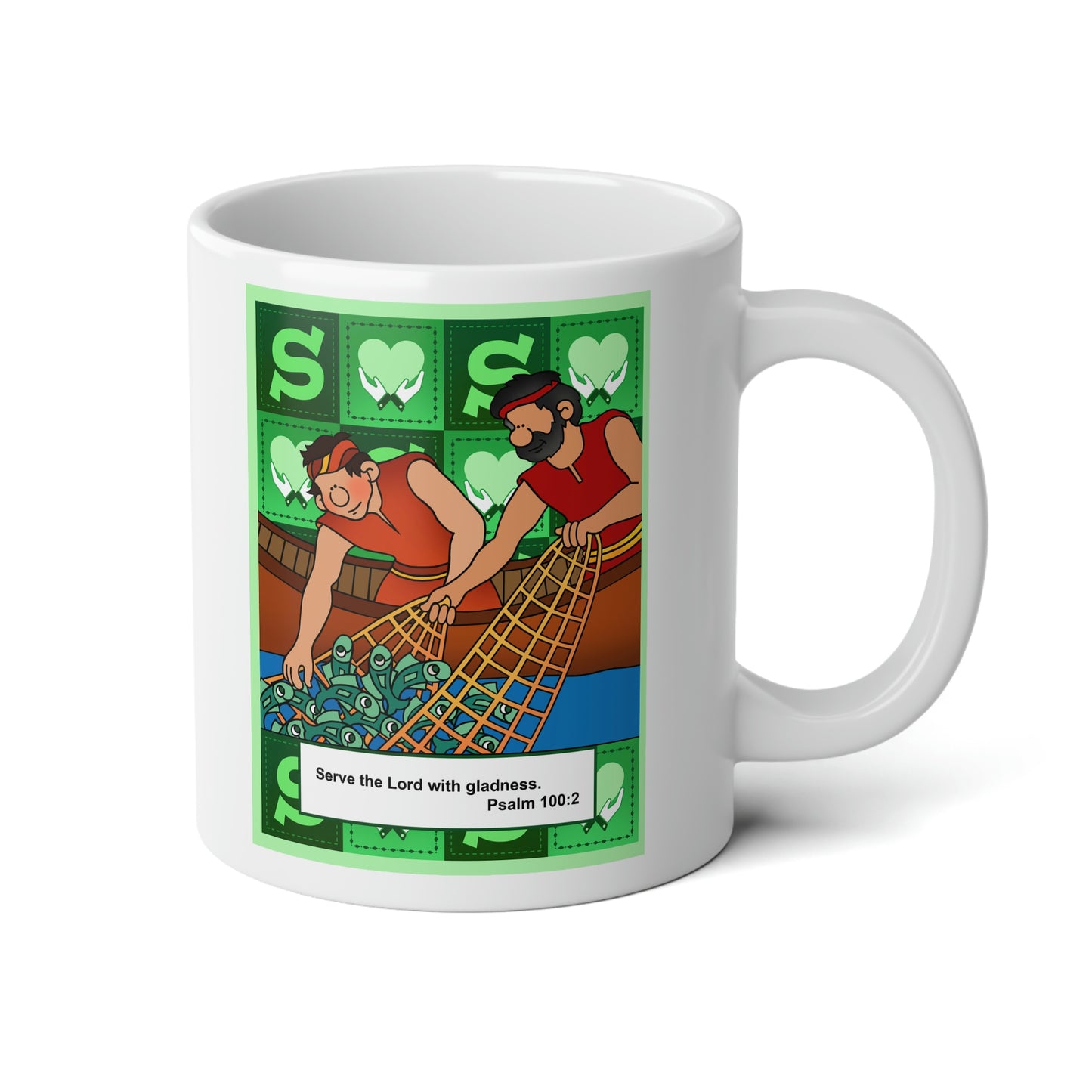 The Bible as Simple as ABC S Jumbo Mug, 20oz