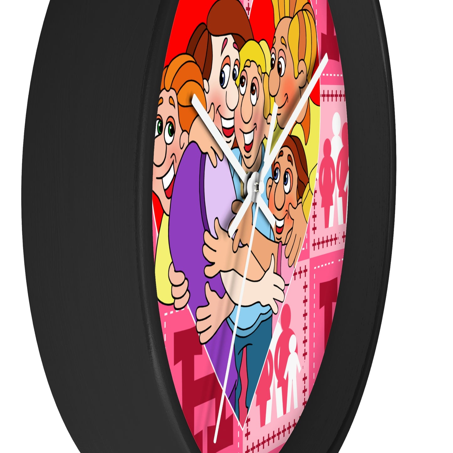 The Bible as Simple as ABC H Wall Clock