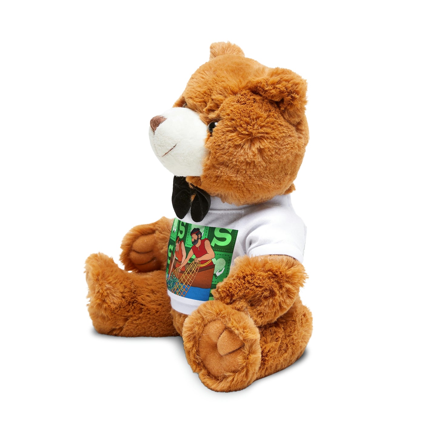 The Bible as Simple as ABC S Teddy Bear with T-Shirt
