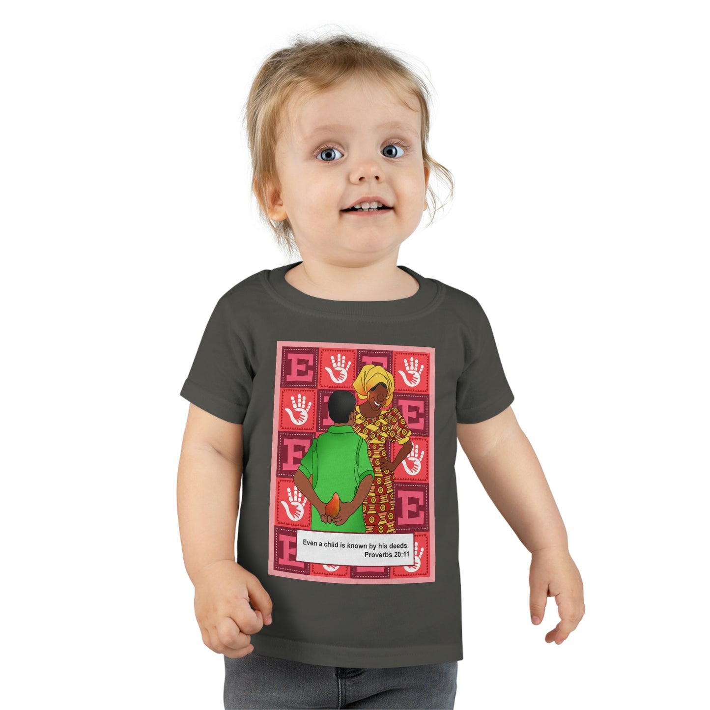 The Bible as Simple as ABC E Toddler T-shirt