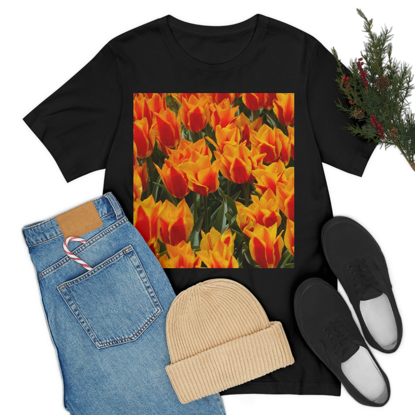 Flowers 18 Unisex Jersey Short Sleeve Tee