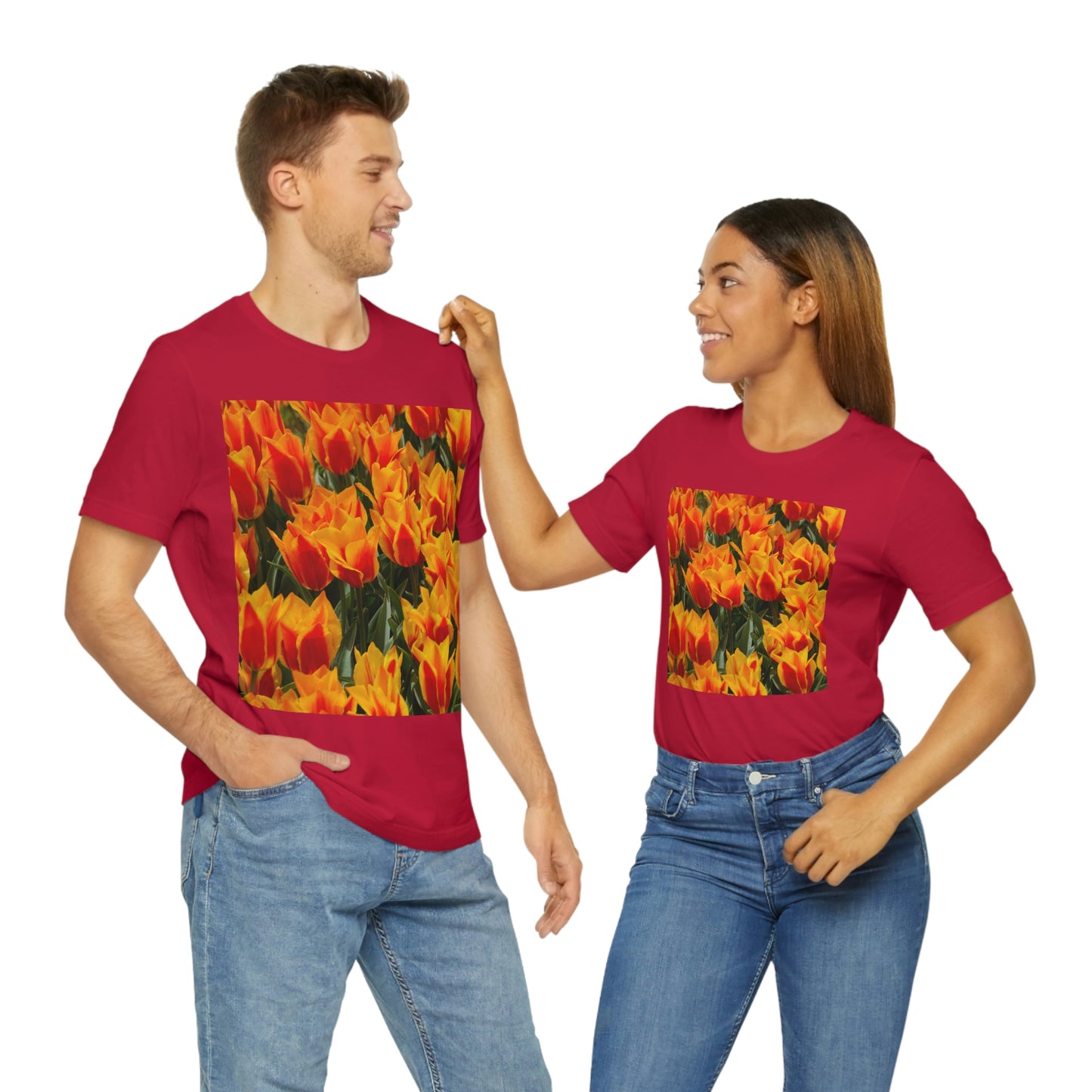 Flowers 18 Unisex Jersey Short Sleeve Tee
