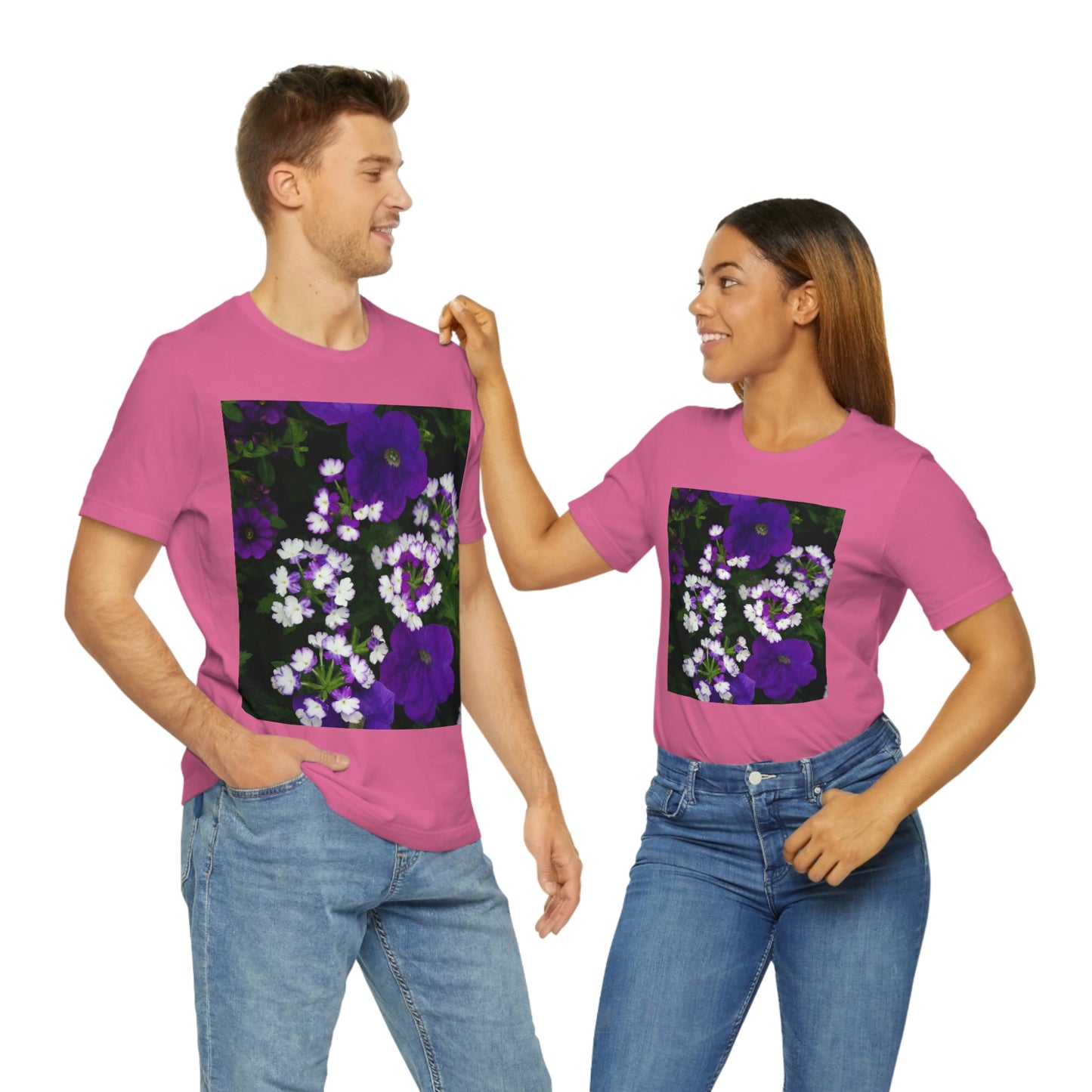 Flowers 04 Unisex Jersey Short Sleeve Tee