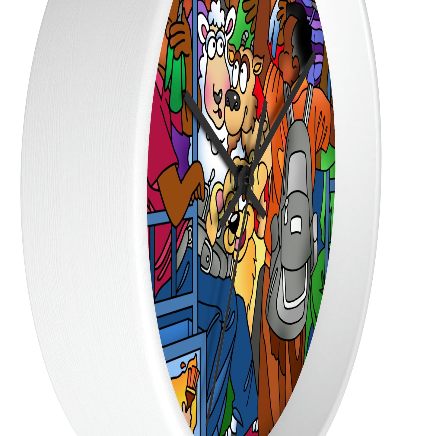 Once Upon West Africa! Wall Clock